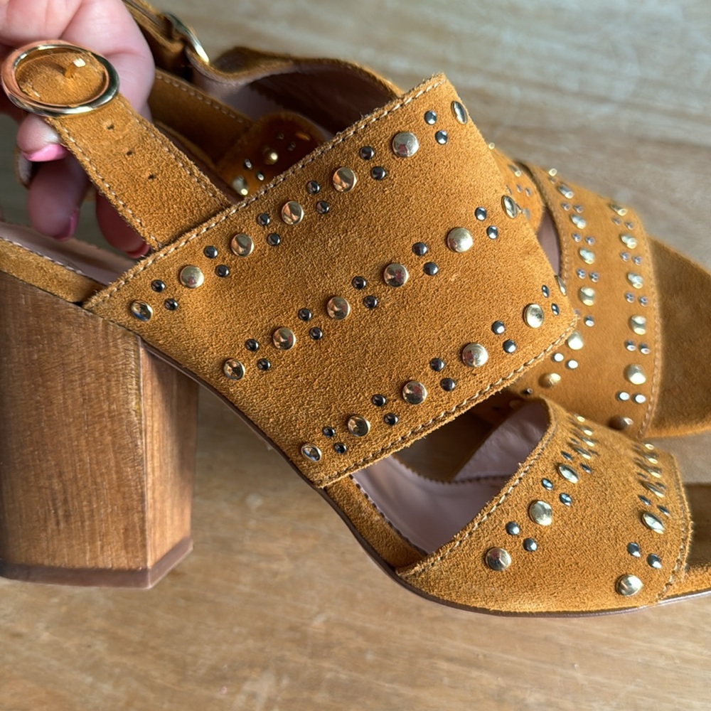 J.Crew Womens Stella Adobe Slingbacks Size 8.5 - Picture 10 of 11